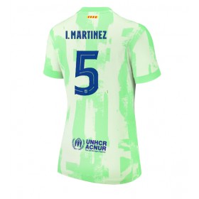 Barcelona Inigo Martinez #5 Tredje skjorte til dame 2024-25 Kortermet